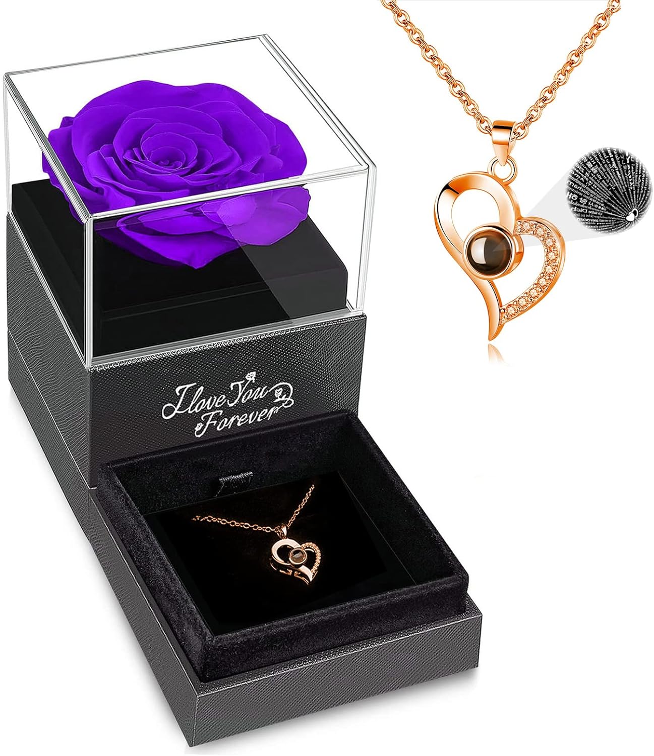 Eternal Rose Jewelry Box