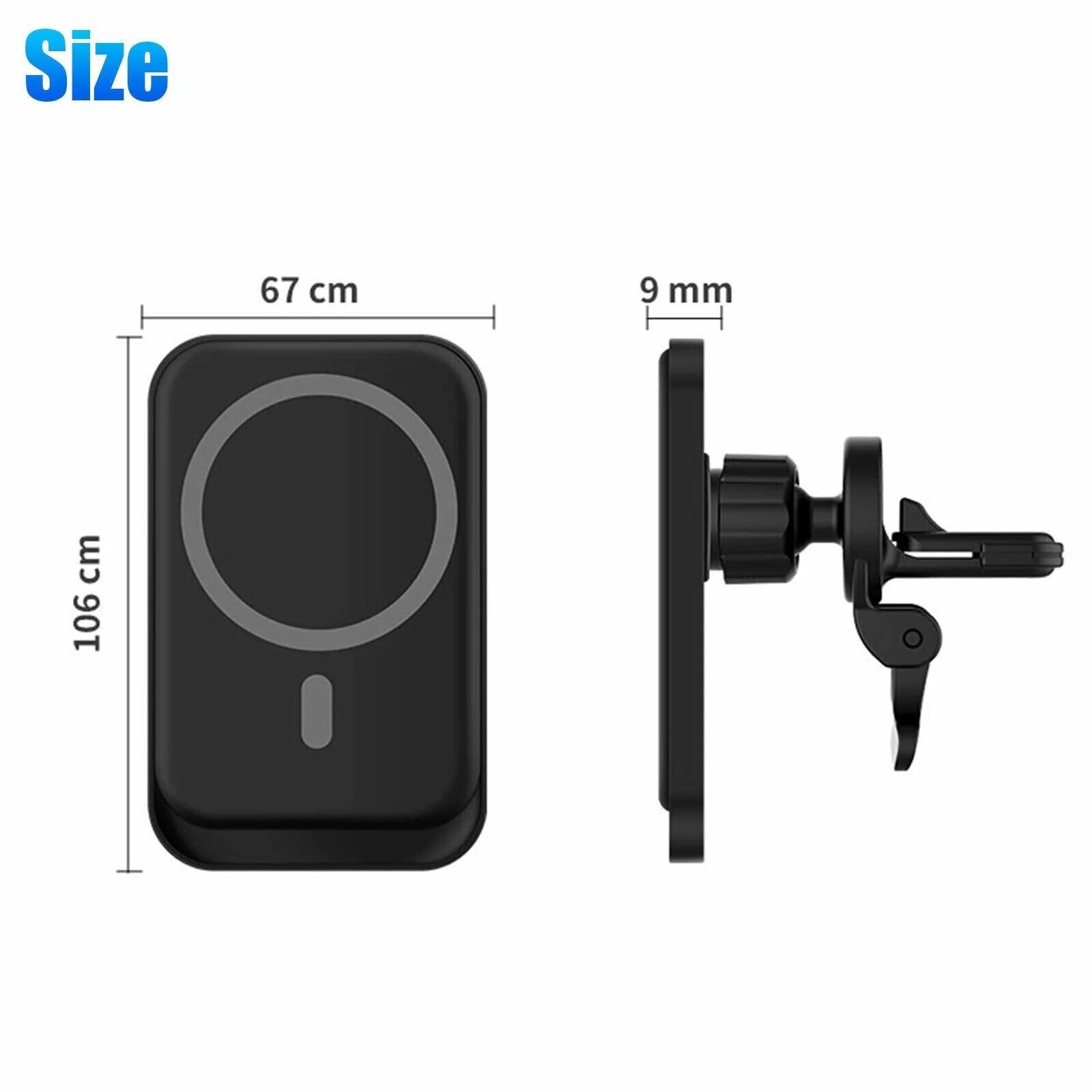 iPhone MagMount Wireless Car Charger