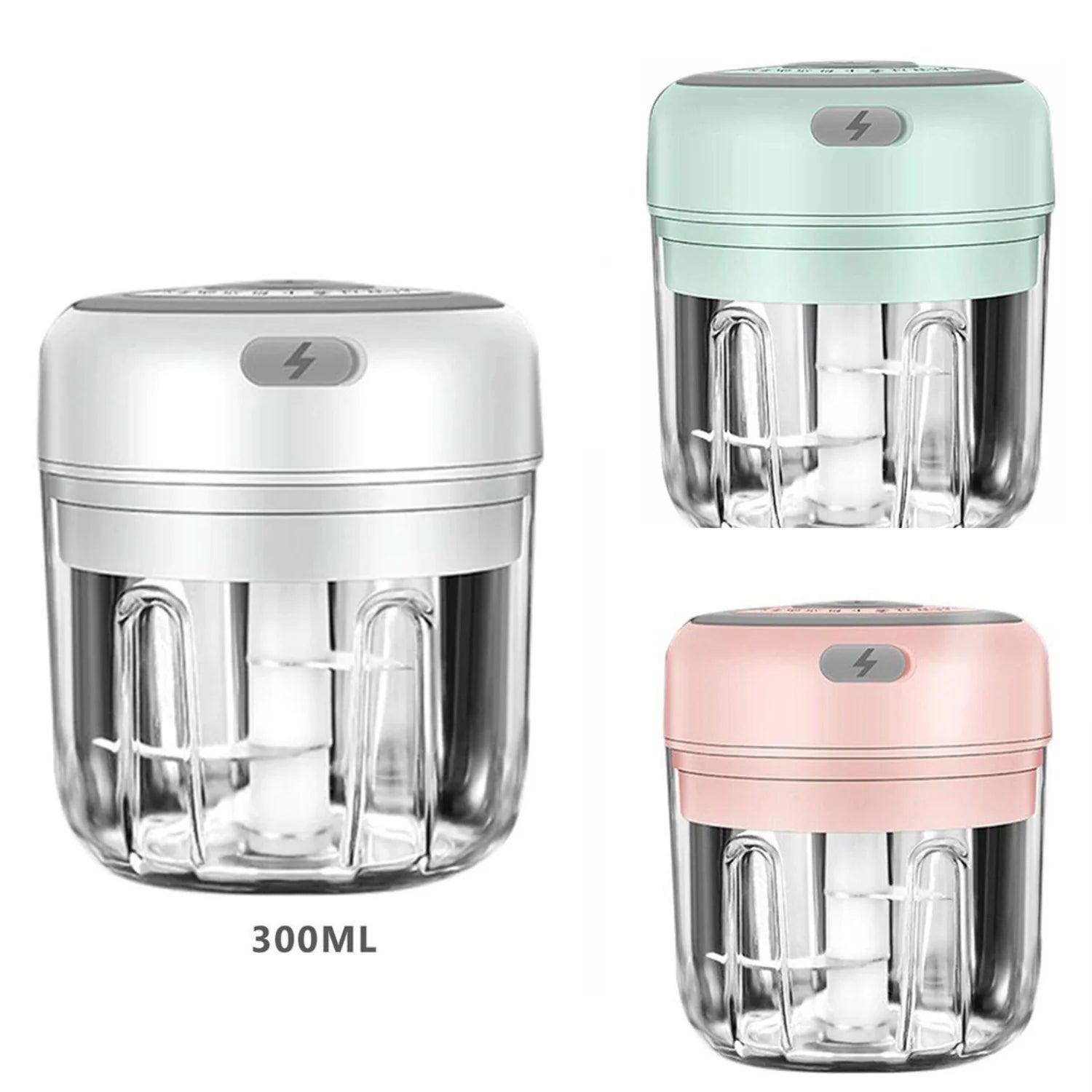 Electric 300ML Food Chopper and Blender