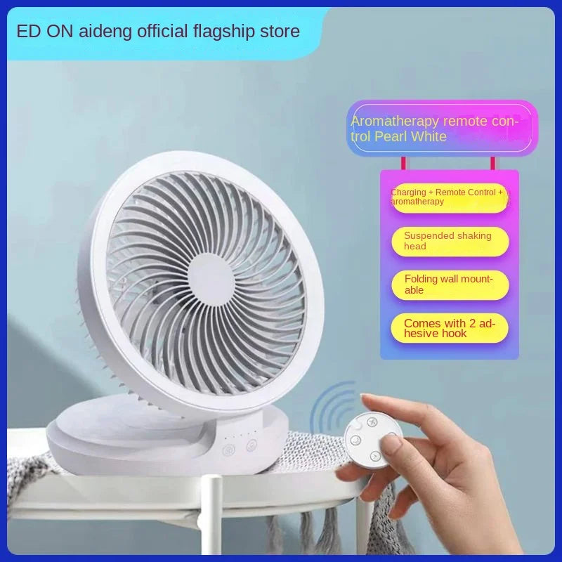 Youpin Edon Air Circulation Fan: Wireless Rechargeable Night Light