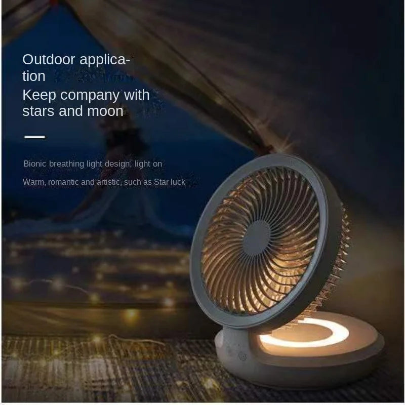 Youpin Edon Air Circulation Fan: Wireless Rechargeable Night Light