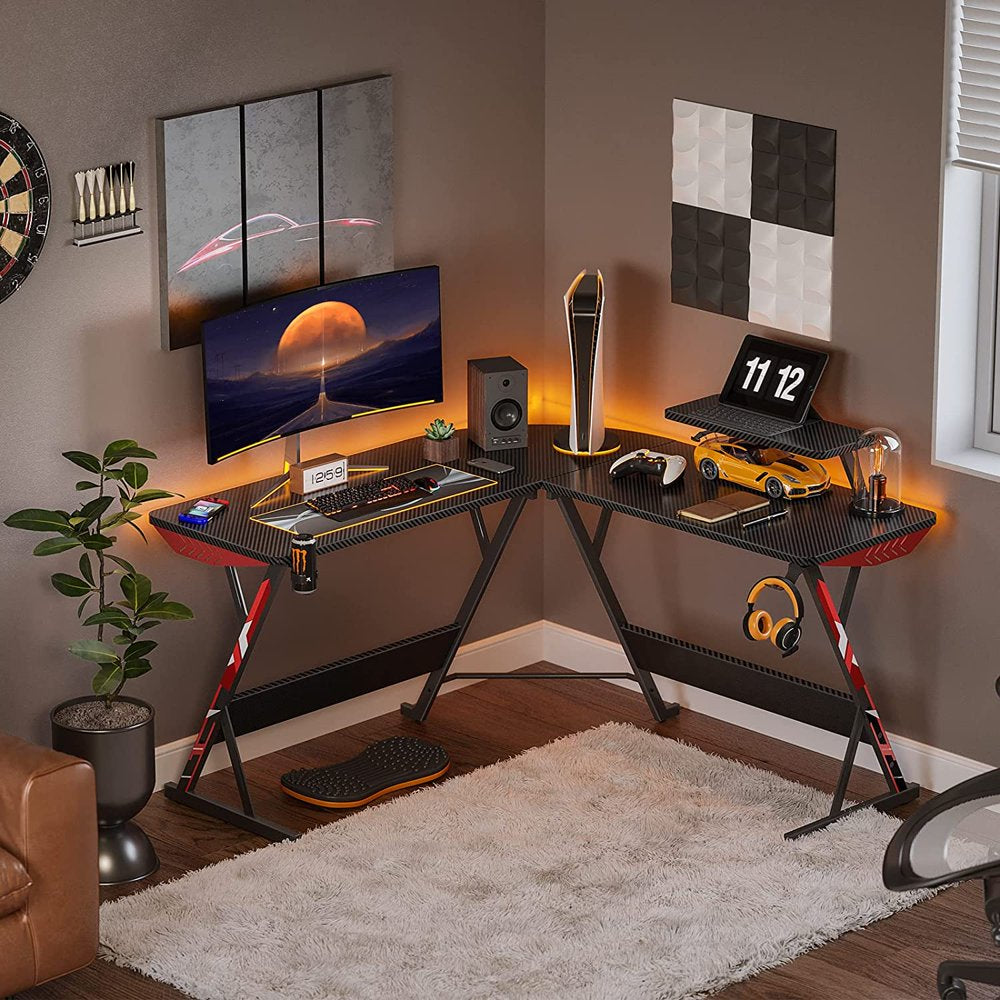 Carbon Edge Gaming Desk