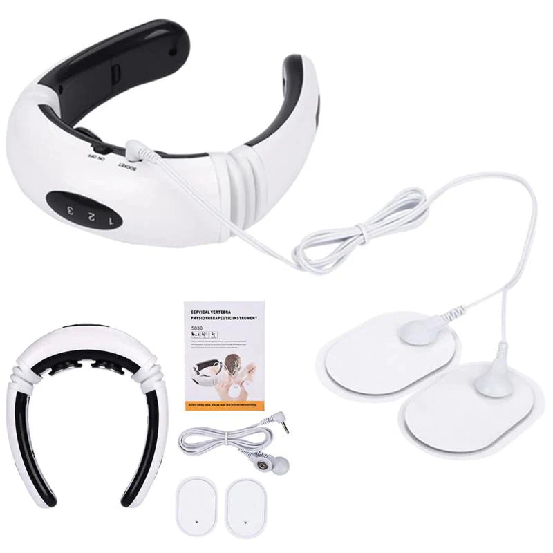 Electric Neck Massager with Pulse and Magnetic Therapy