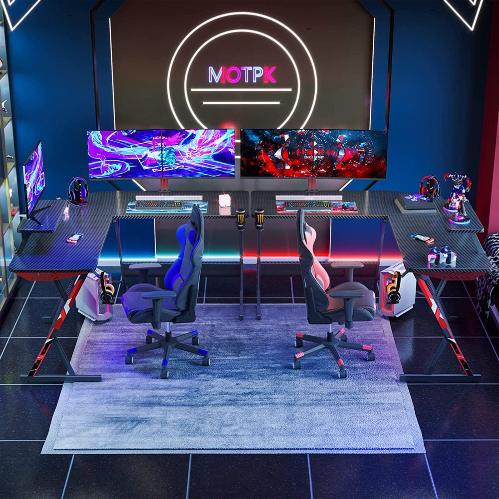 Carbon Edge Gaming Desk