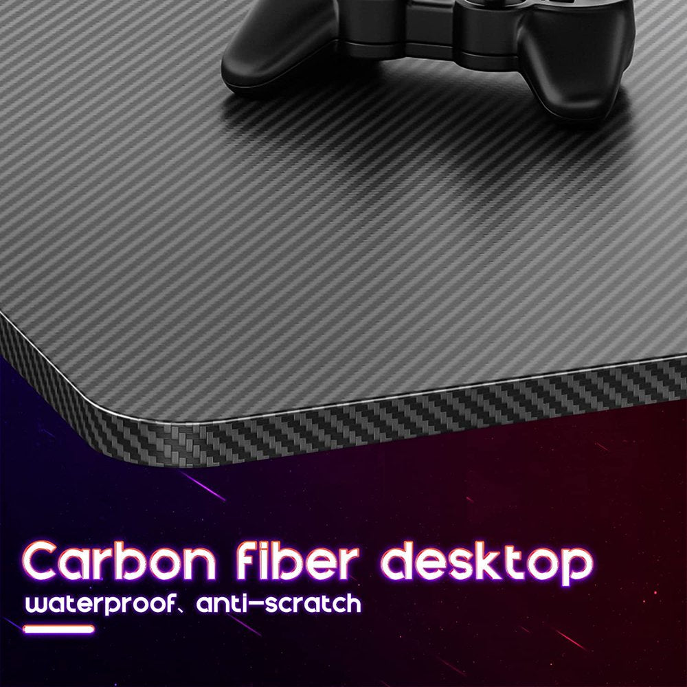 Carbon Edge Gaming Desk