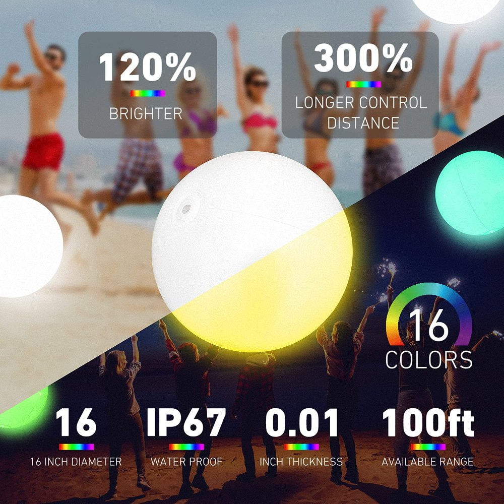 LED Beach Ball 