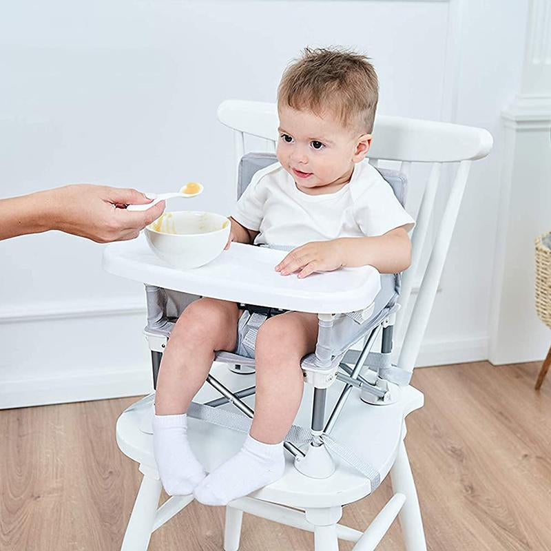 Foldable Baby Dining Chair: Portable Outdoor Seat for Easy Dining Anywhere