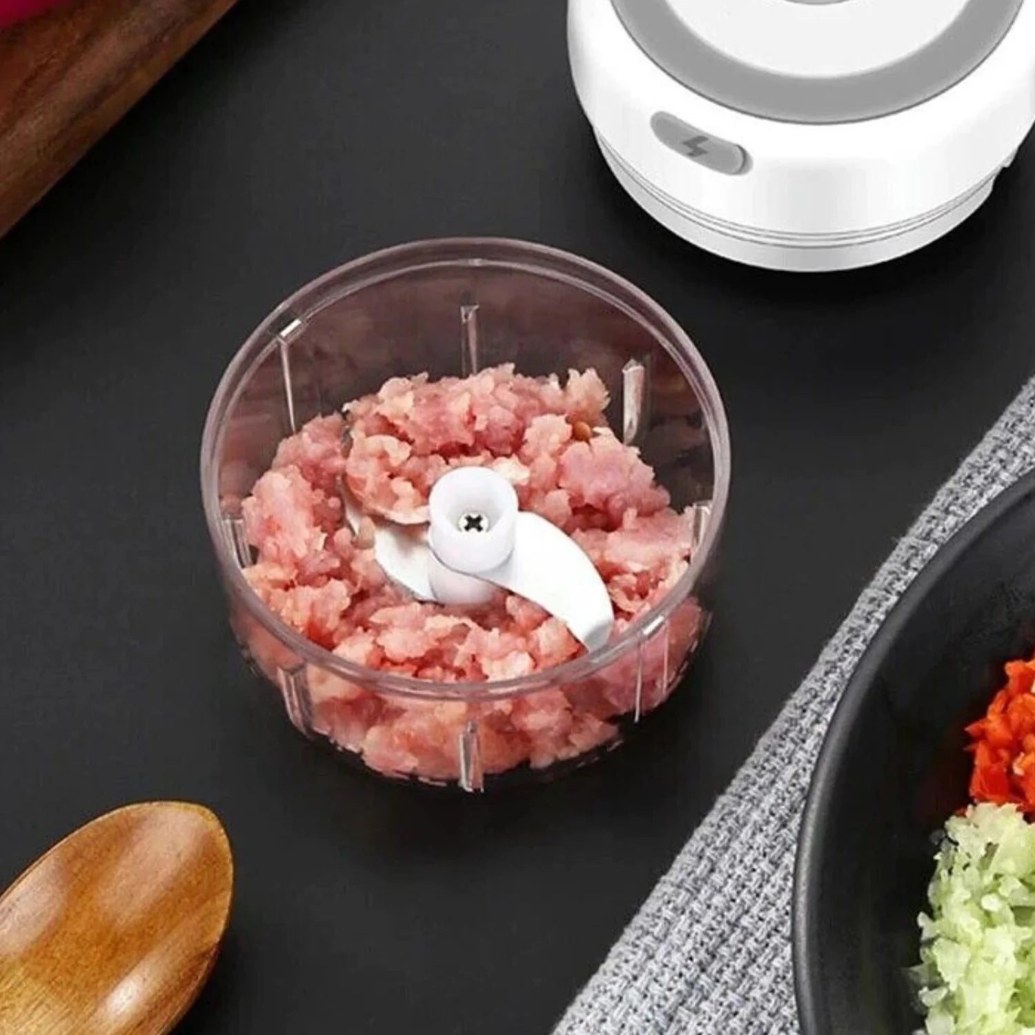 Electric 300ML Food Chopper and Blender