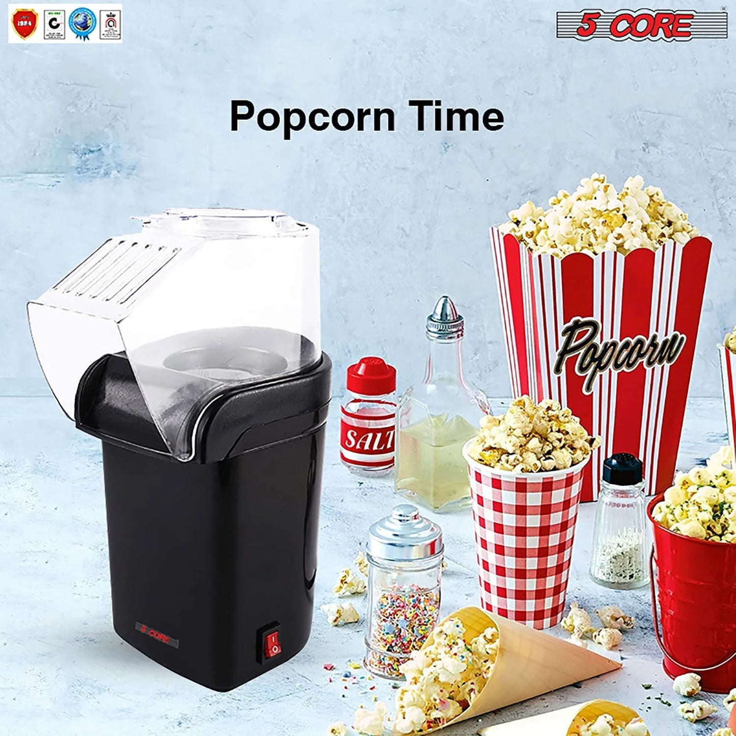 Electric Hot Air Popcorn Maker