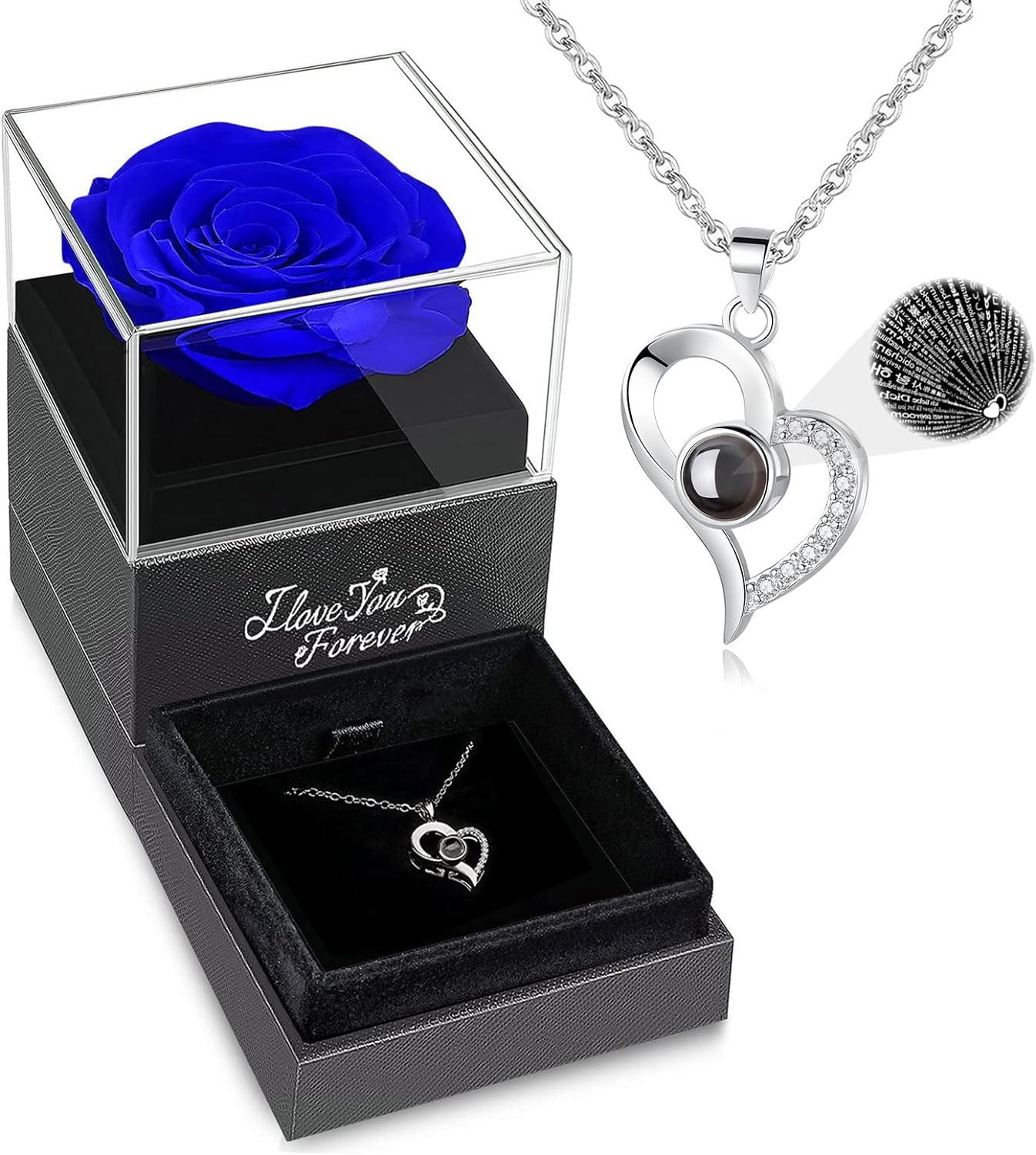 Eternal Rose Jewelry Box