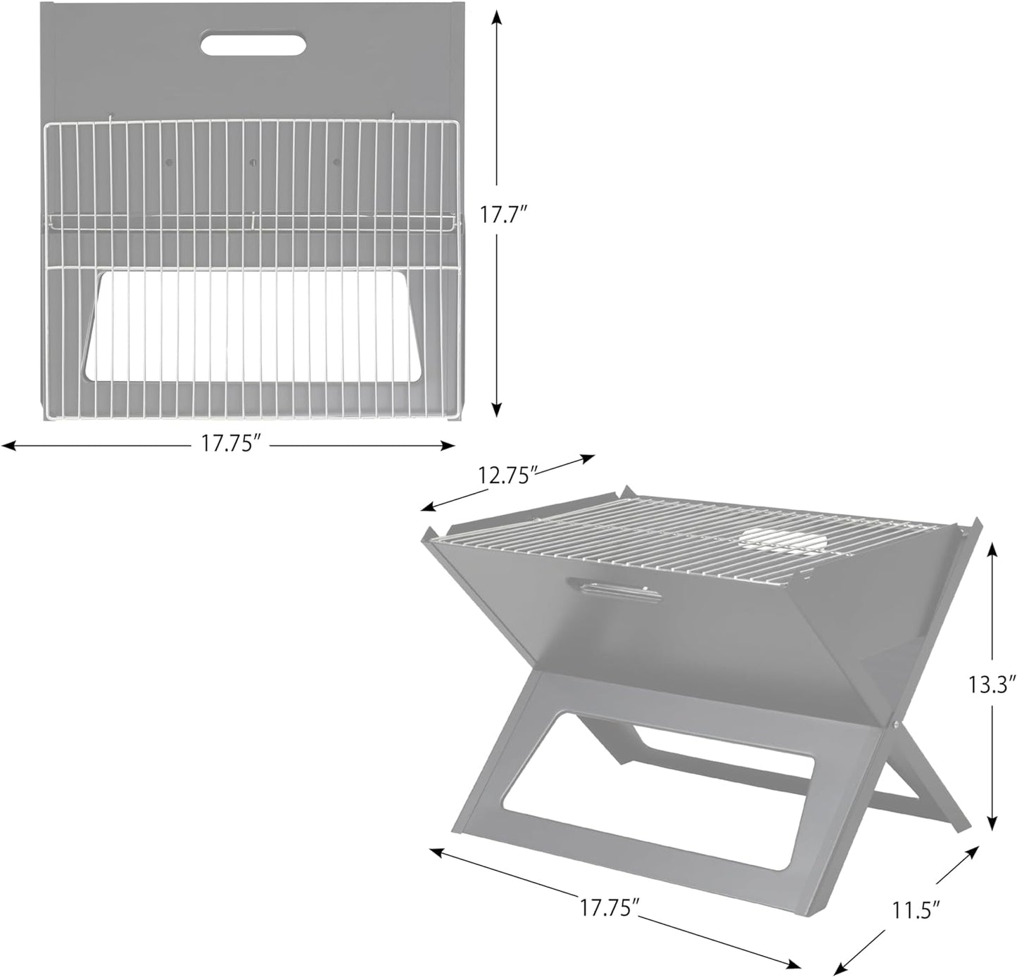 Pocket BBQ Grill - Portable and Instant