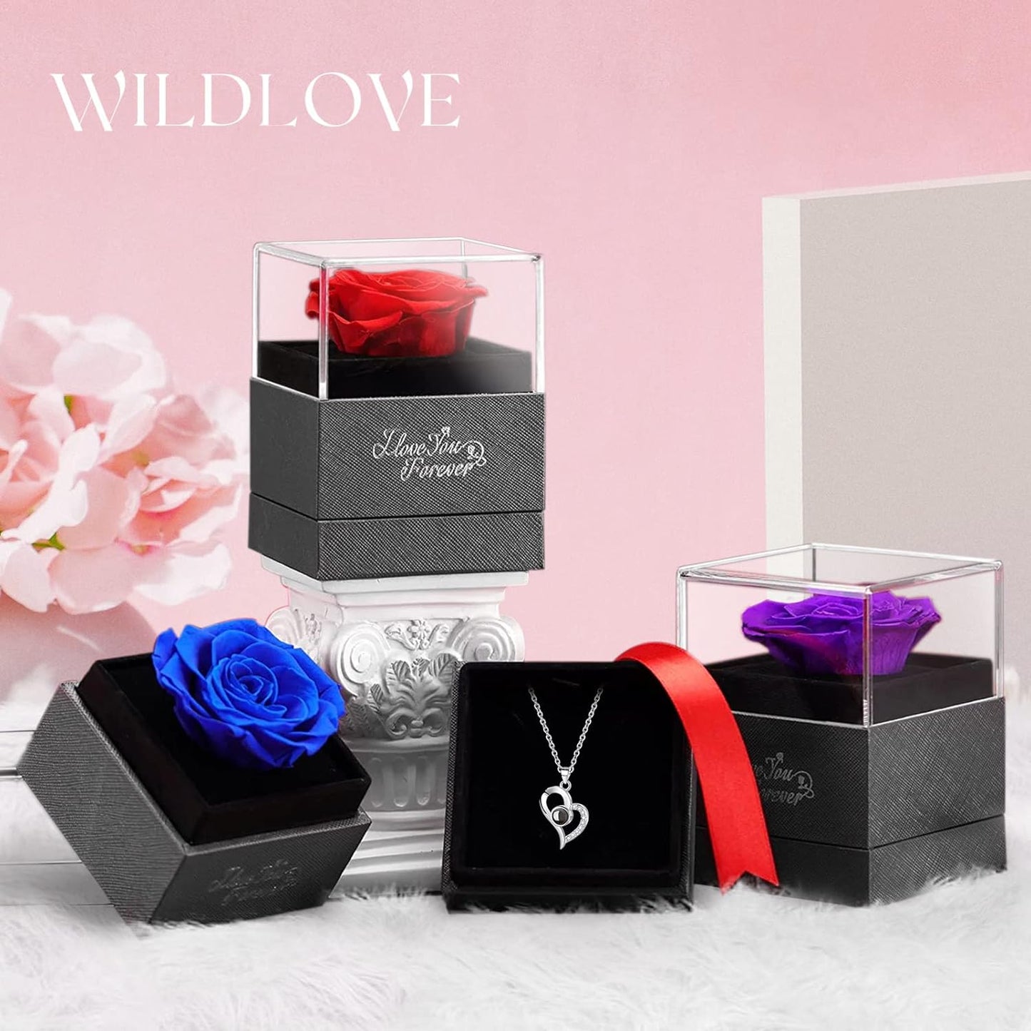 Eternal Rose Jewelry Box