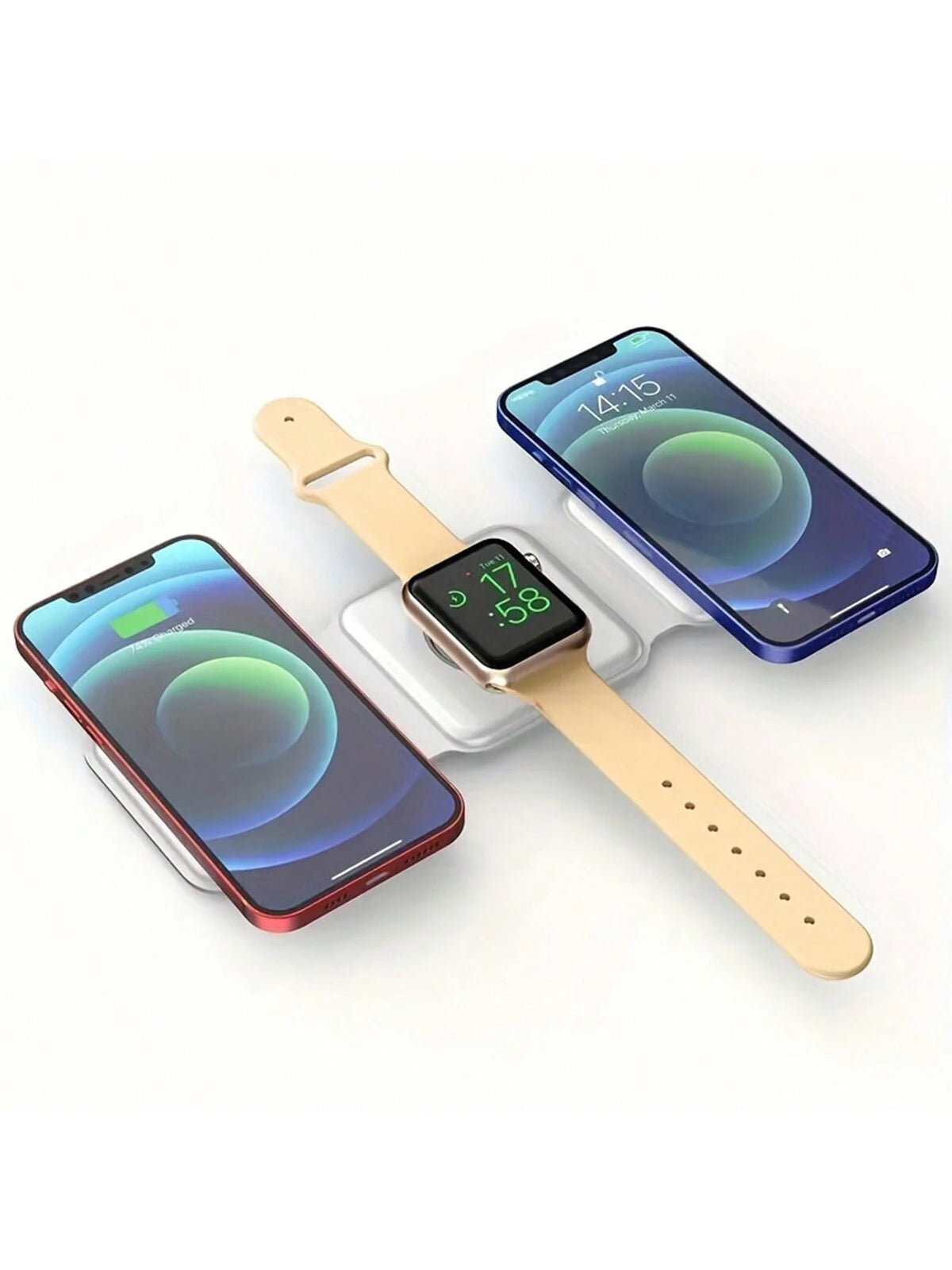 MagCharge: 3-in-1 Wireless Charger for iPhone, Apple Watch & AirPods