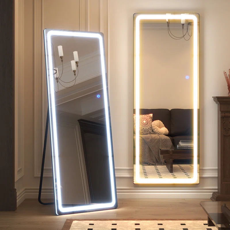 Oakleaf Modern & Contemporary Lighted Full Length Mirror