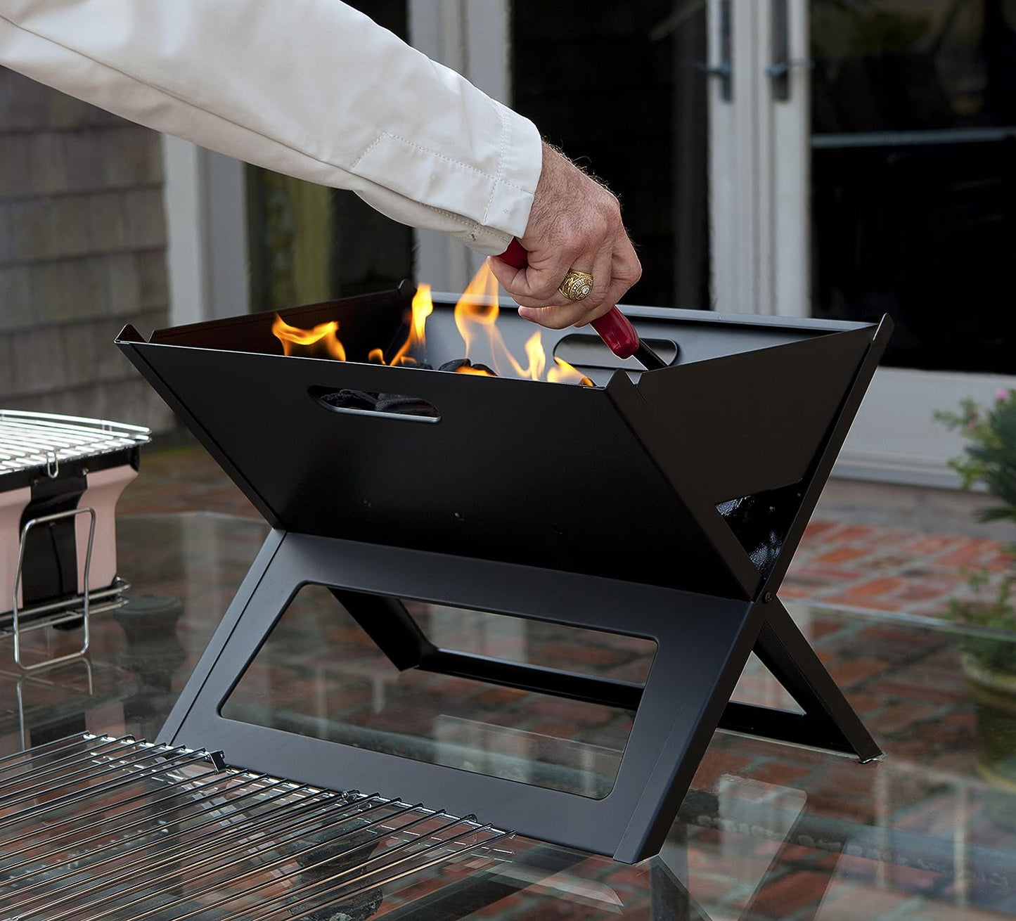 Pocket BBQ Grill - Portable and Instant