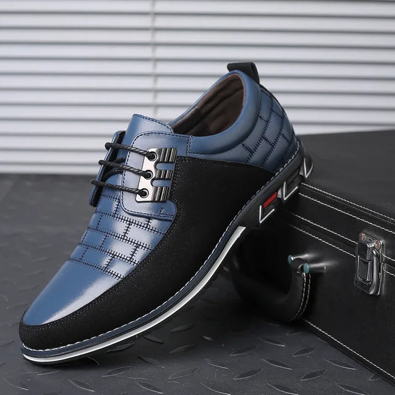 Breathable Men's Driving Shoes: Spring Style British Sneakers