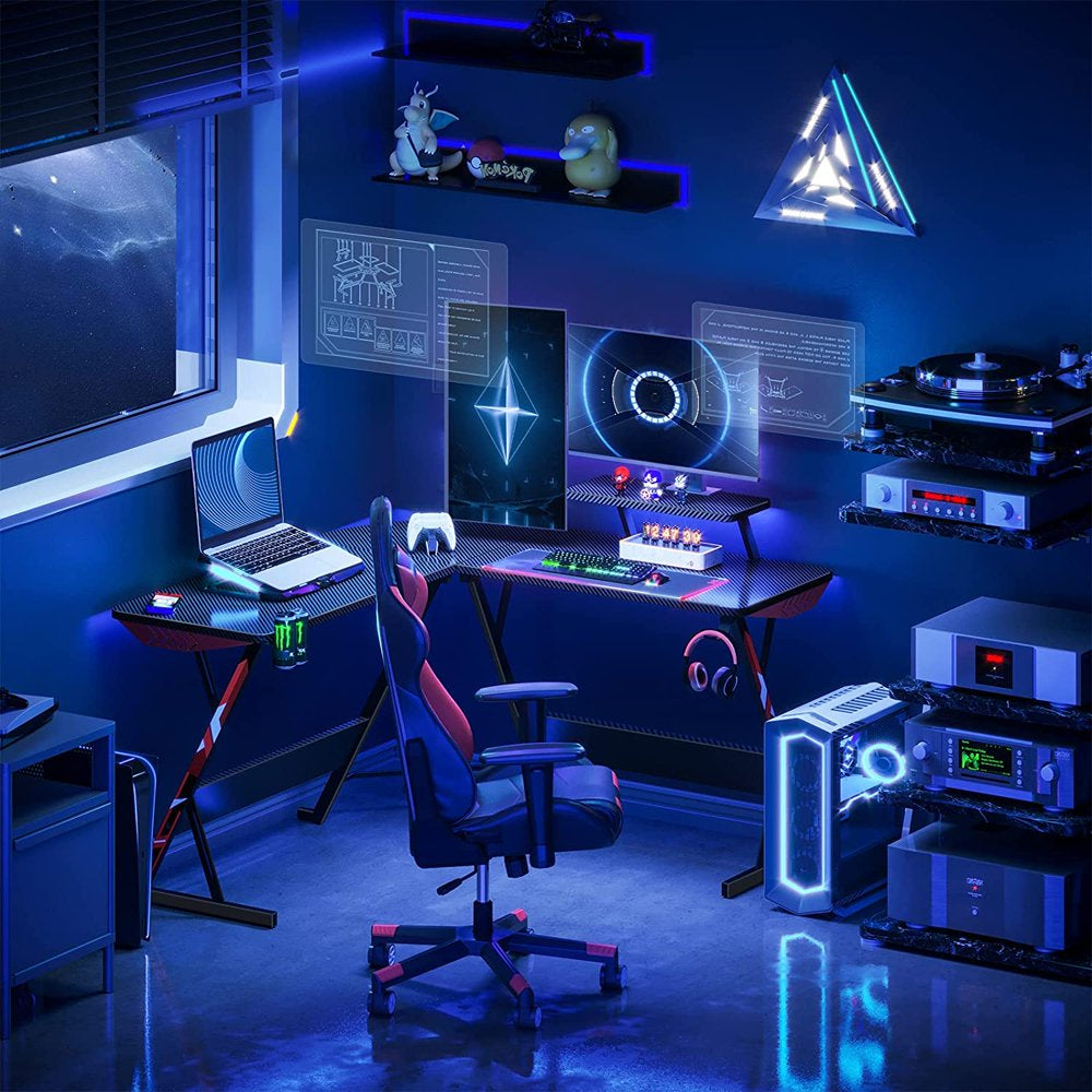 Carbon Edge Gaming Desk