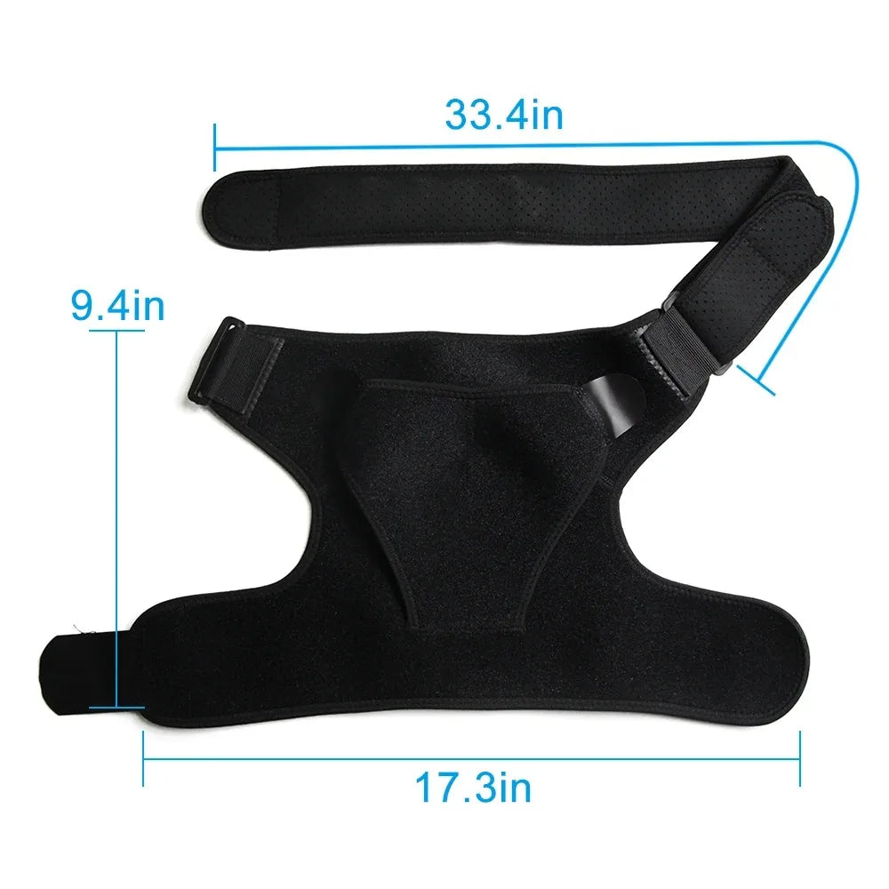 Adjustable Sports Recovery Shoulder Brace: Relief and Support for Injuries