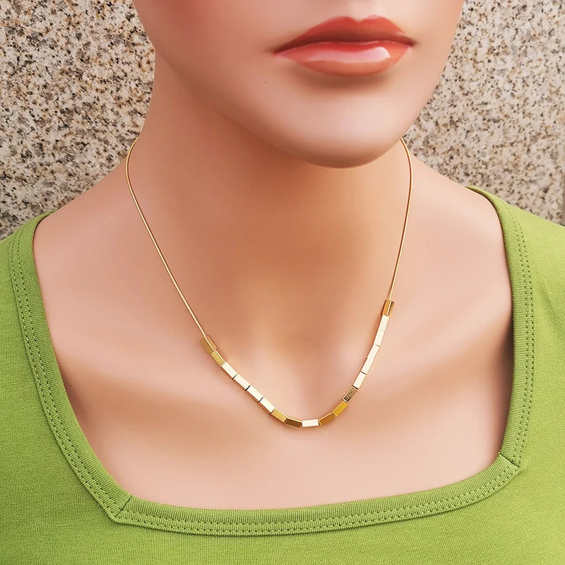 Gold Pendant Necklace