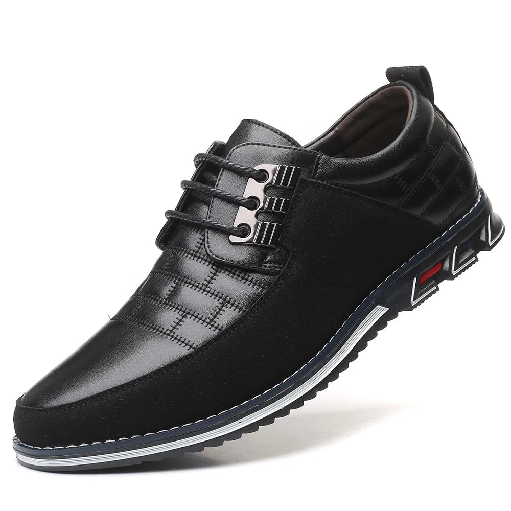 Breathable Men's Driving Shoes: Spring Style British Sneakers