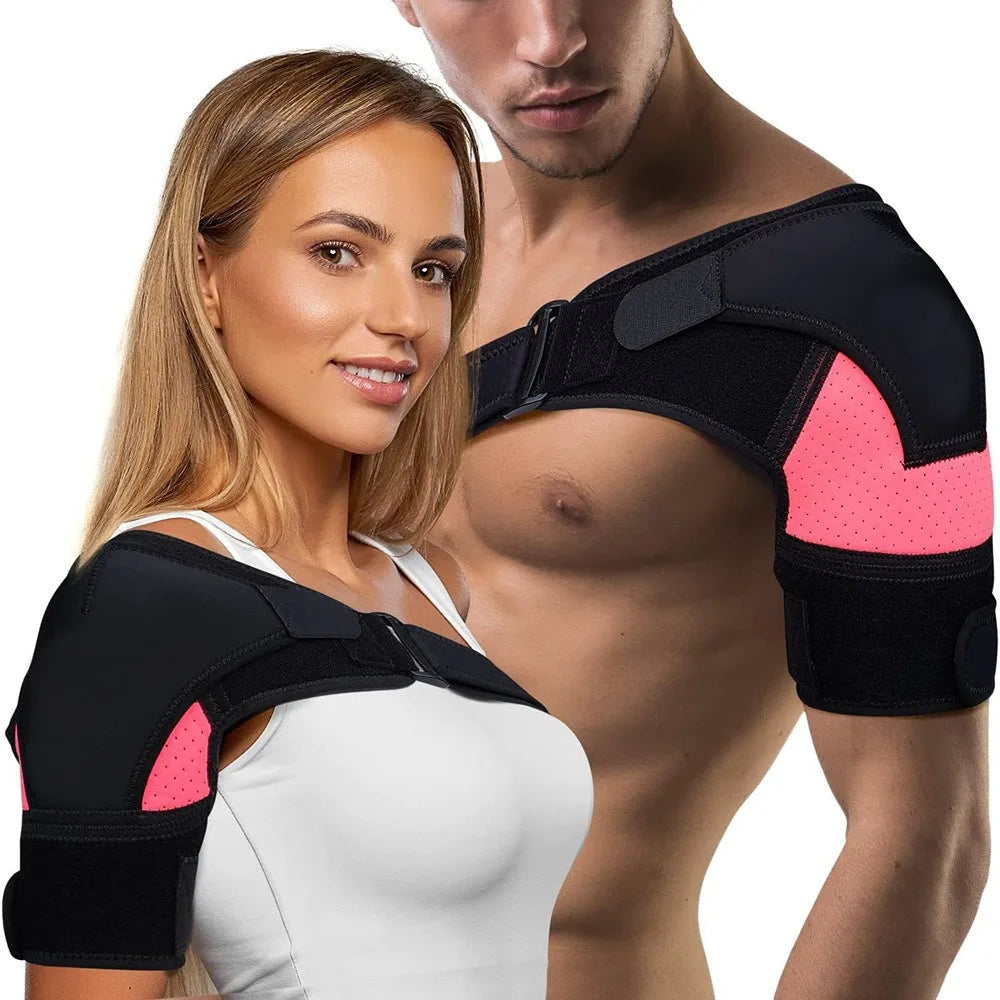 Adjustable Sports Recovery Shoulder Brace: Relief and Support for Injuries